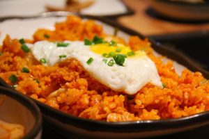 heated food