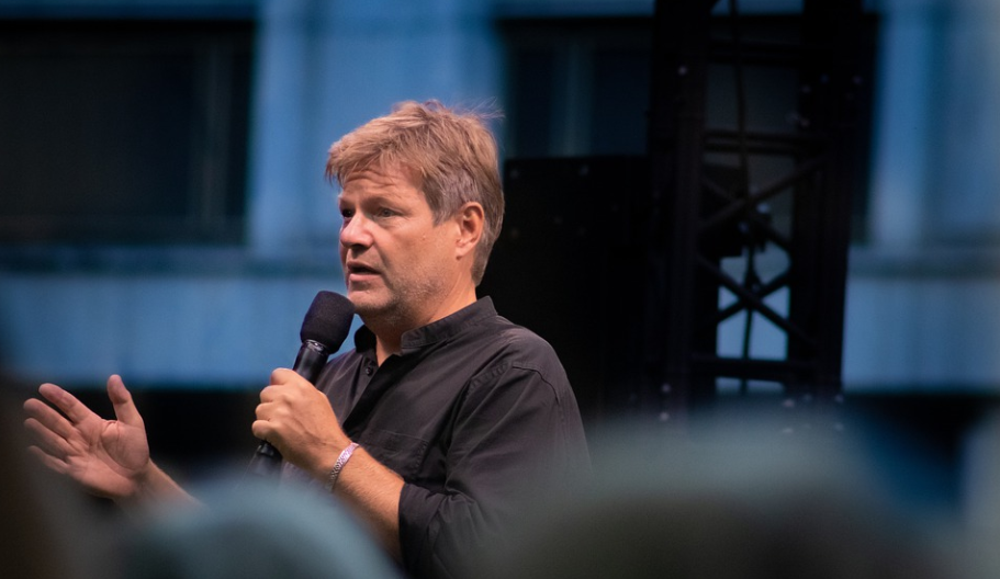 speaking at a campaign